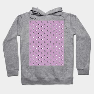 Mauve Pinky Purple Aesthetic Retro Stars / VSCO Stars Hoodie